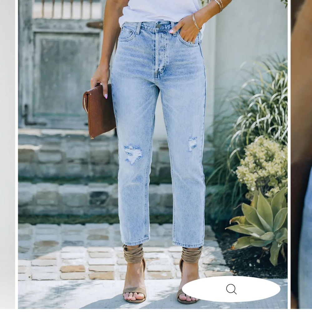 Vici Collection Kason Distressed HR jeans